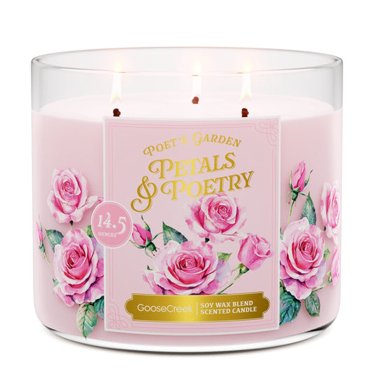 Petals & Poetry 3-Wick Candle