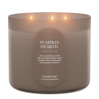 Pumpkin Hearth 3-Wick Candle