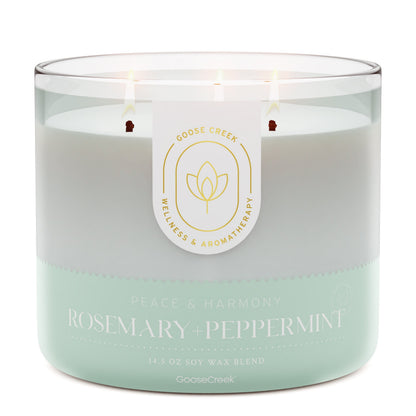 Rosemary & Peppermint Aromatherapy 3-Wick Candle
