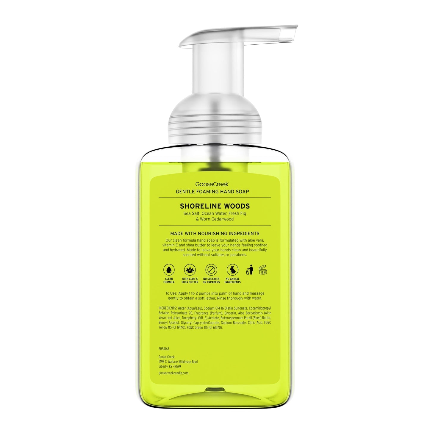 Shoreline Woods Lush Foaming Hand Soap