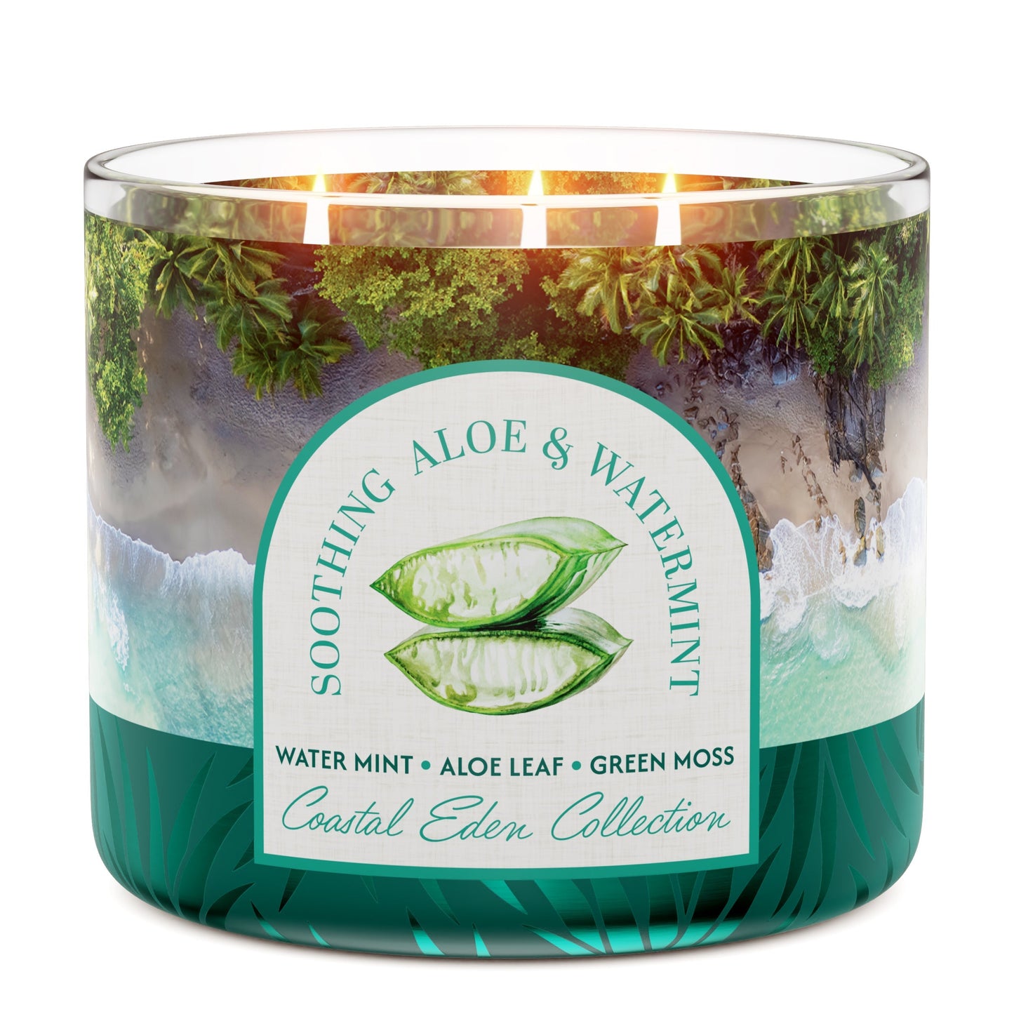 Soothing Aloe & Watermint 3-Wick Candle