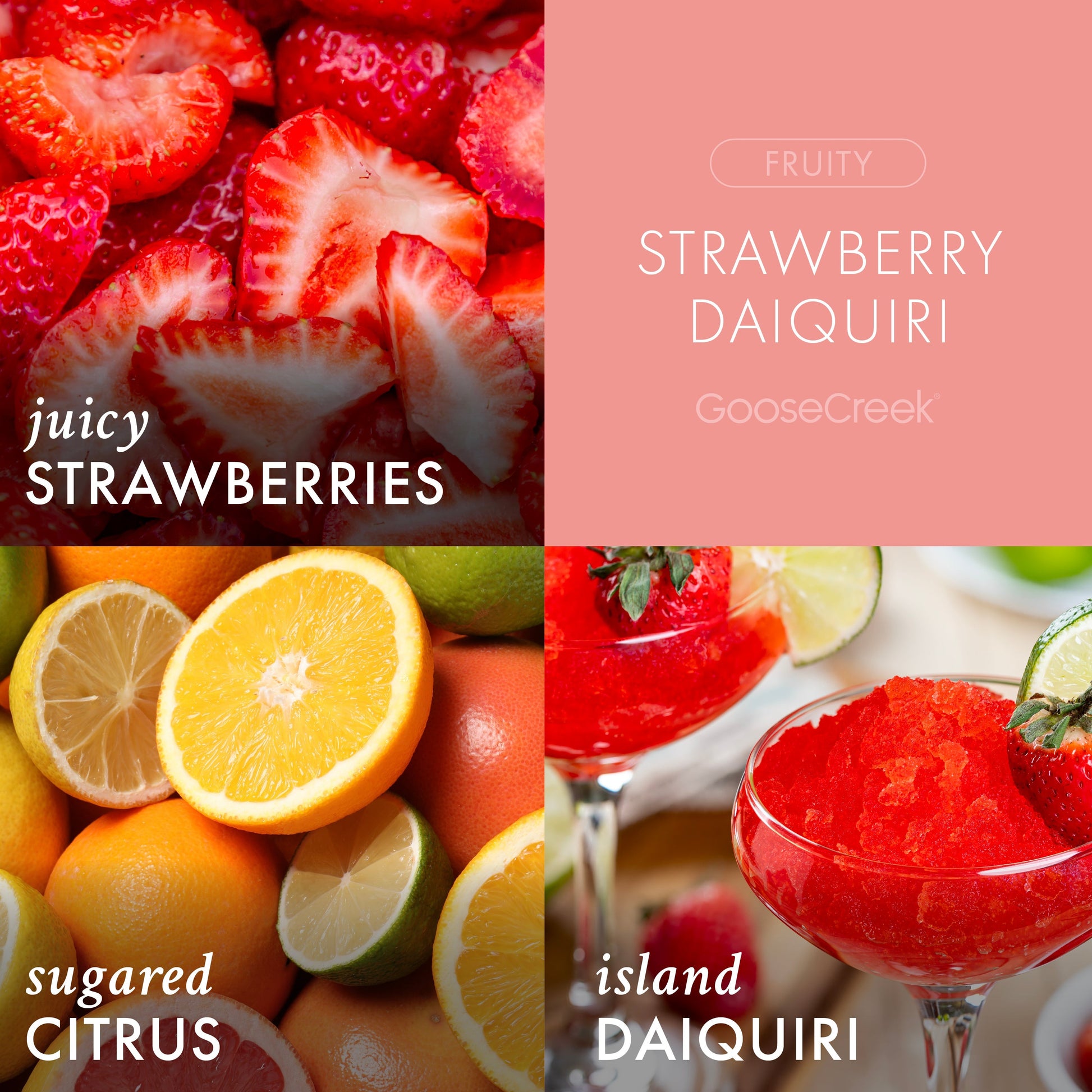 Strawberry Daiquiri 3-Wick Candle