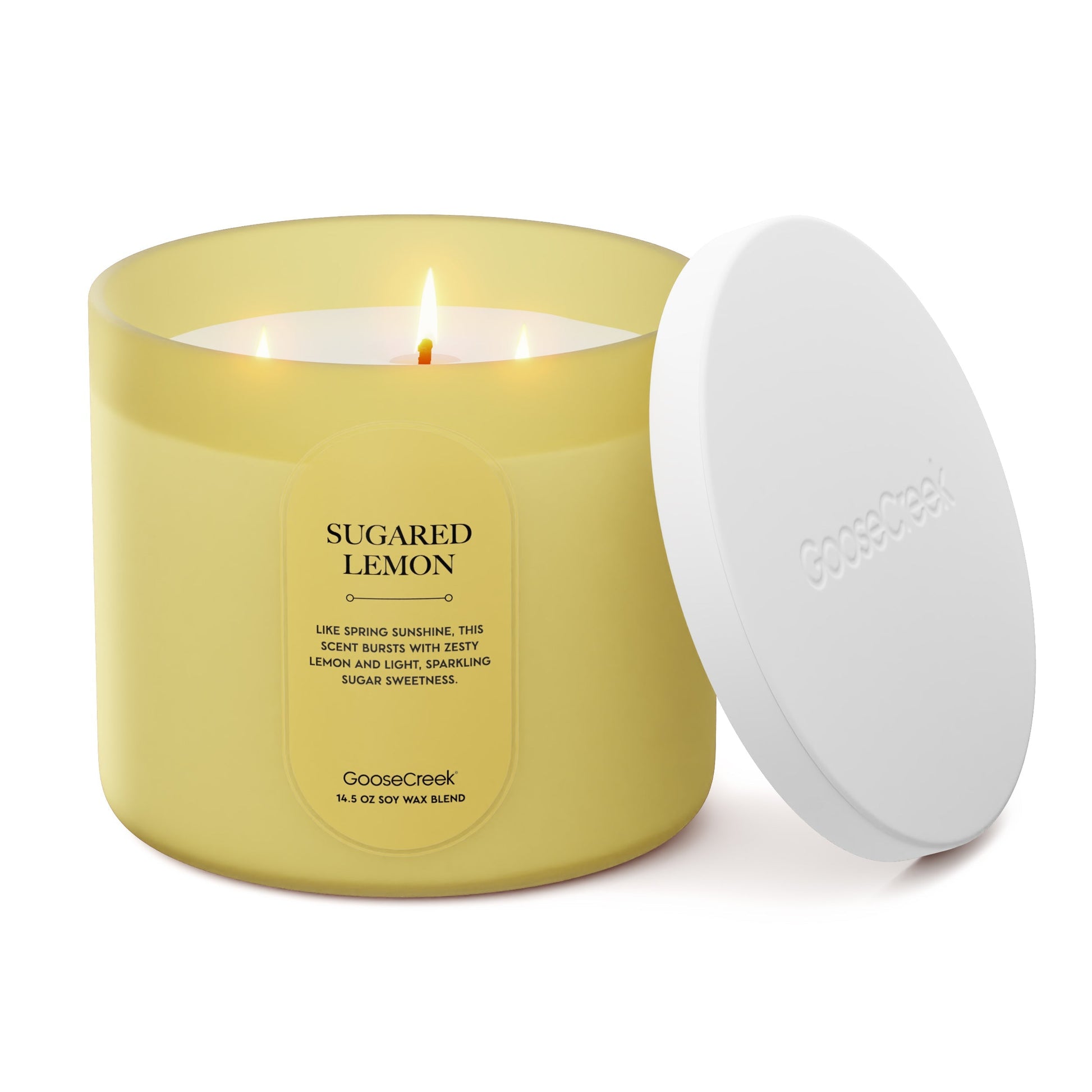 Sugared Lemon 3-Wick Candle