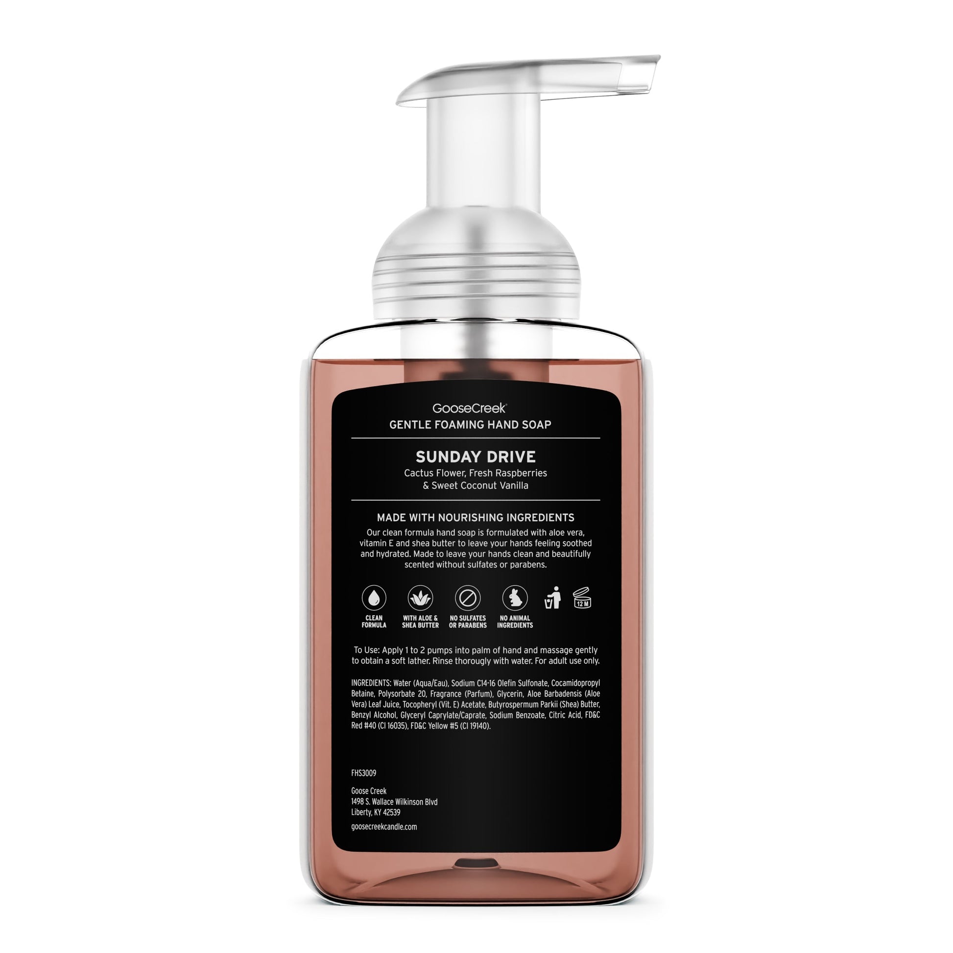 Sunday Drive Lush Foaming Hand Soap