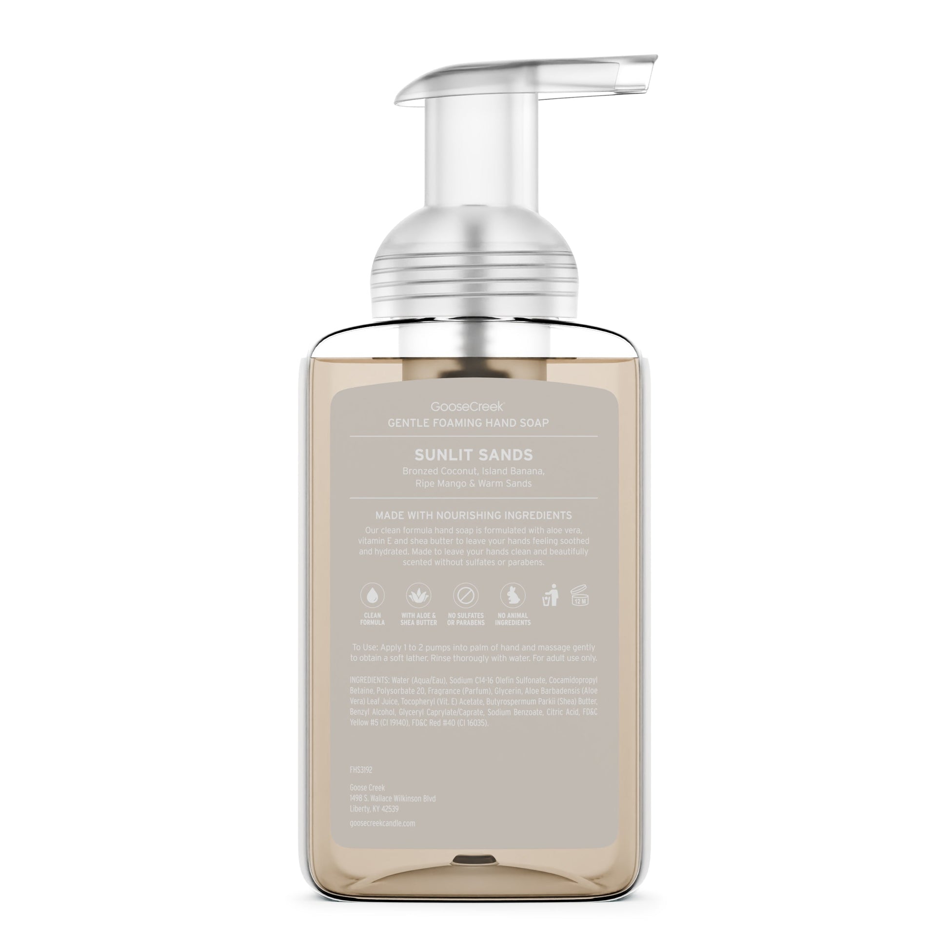 Sunlit Sands Lush Foaming Hand Soap