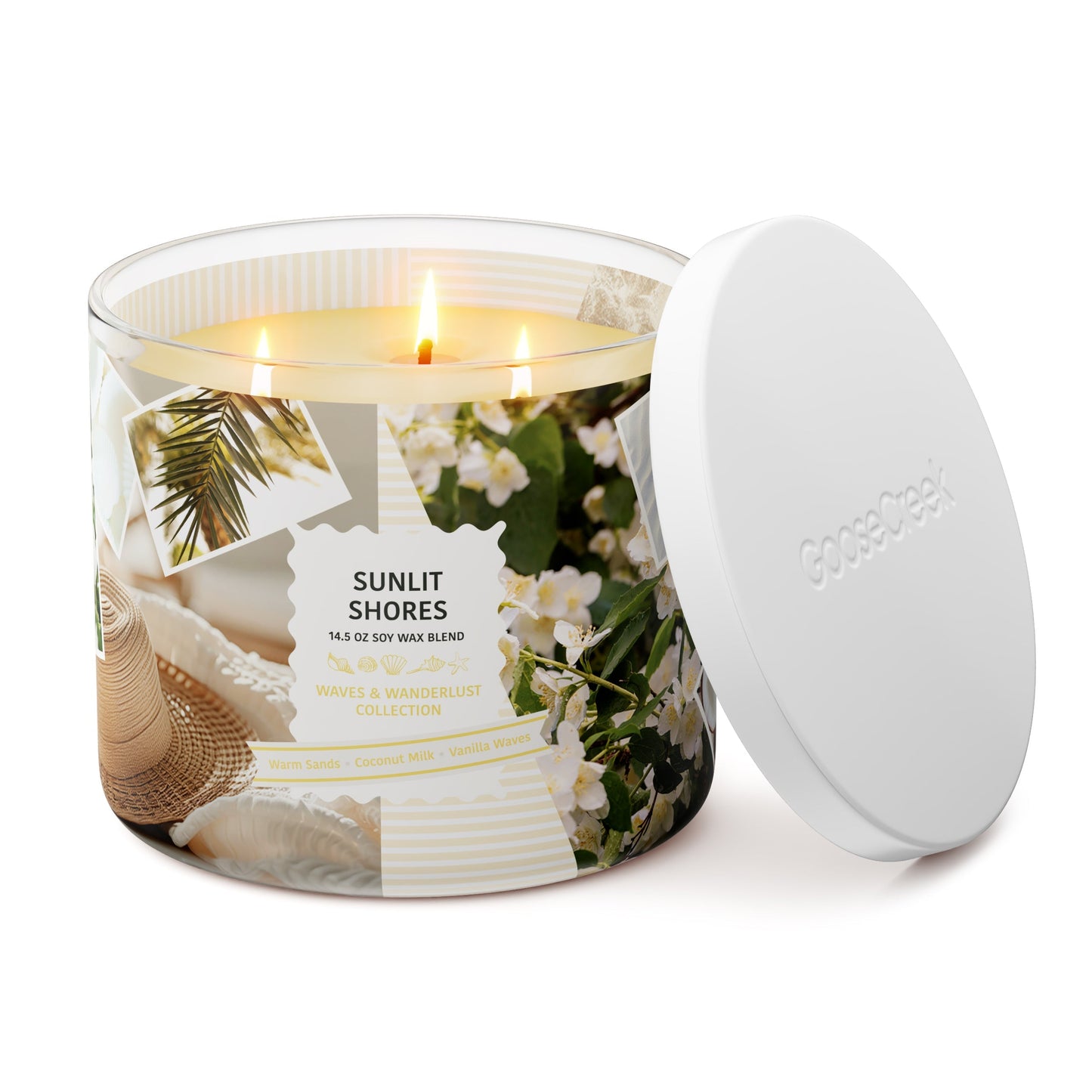 Sunlit Shores 3-Wick Candle