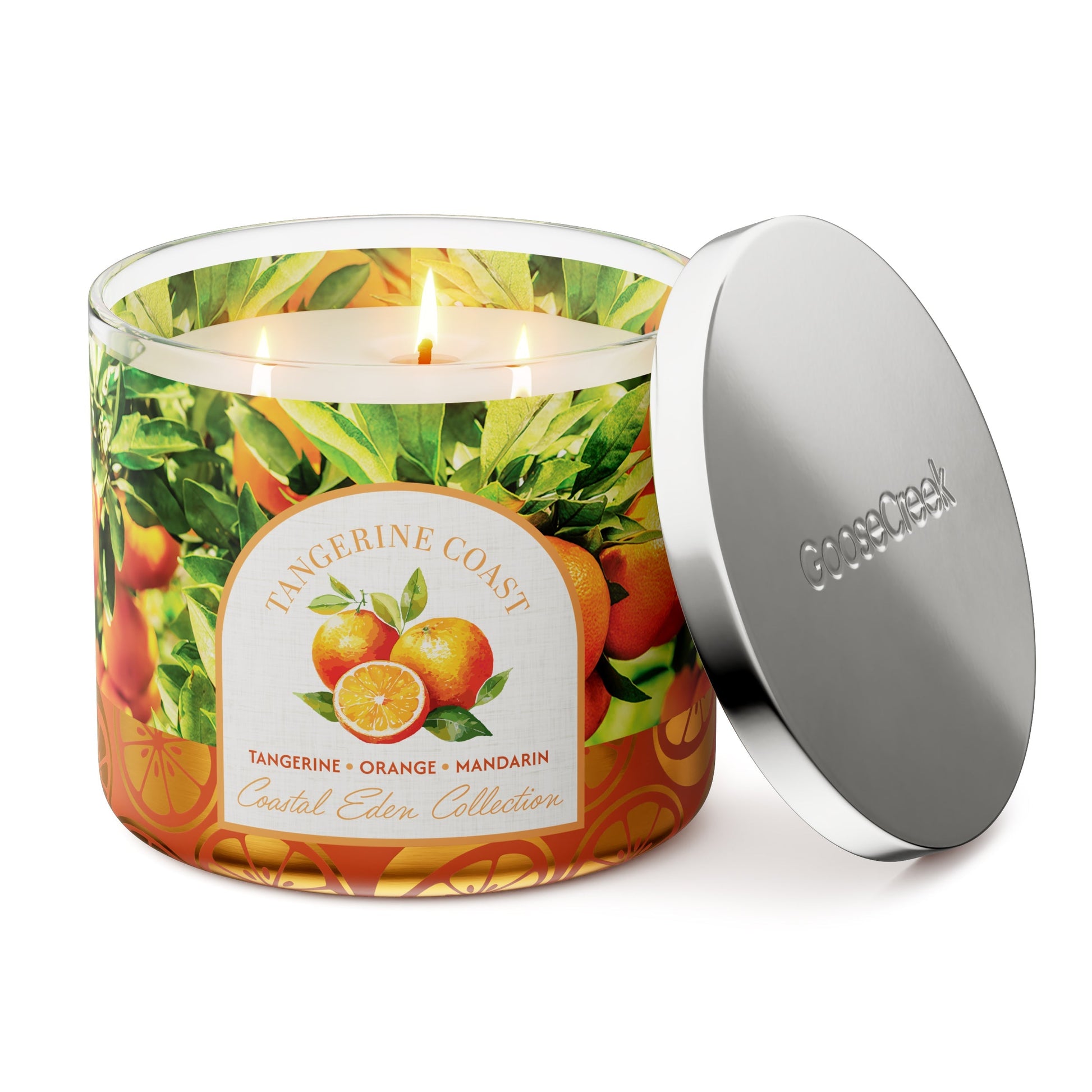Tangerine Coast 3-Wick Candle