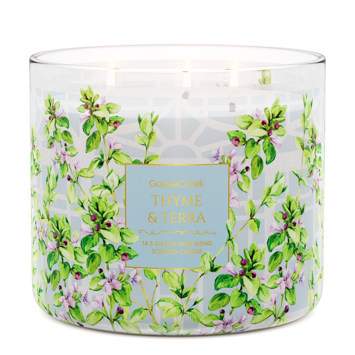 Thyme & Terra 3-Wick Candle