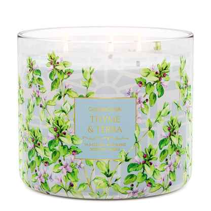 Thyme & Terra 3-Wick Candle