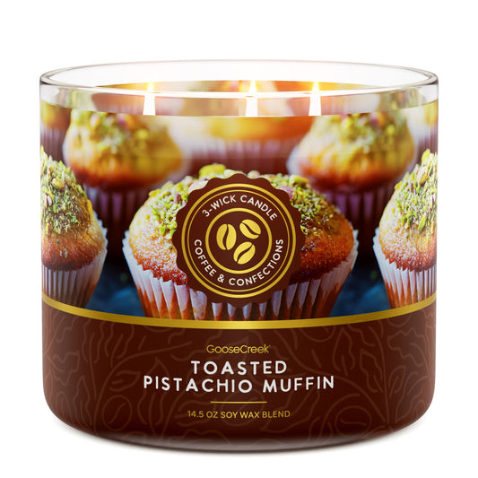 Toasted Pistachio Muffin 3-Wick Candle