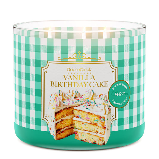 Vanilla Birthday Cake 3-Wick Candle