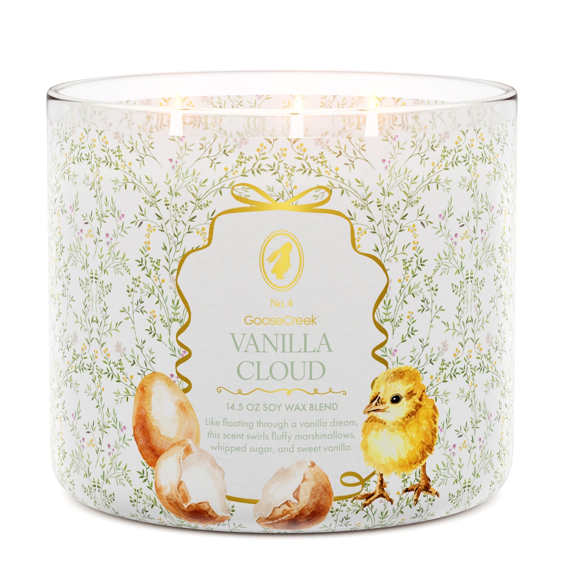 Vanilla Cloud Large 3-Wick Candle
