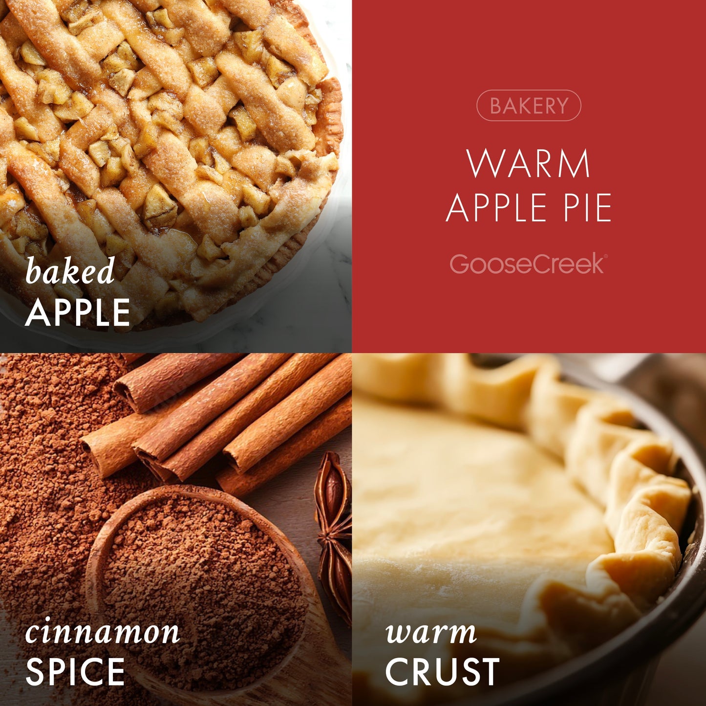 Warm Apple Pie 3-Wick Candle