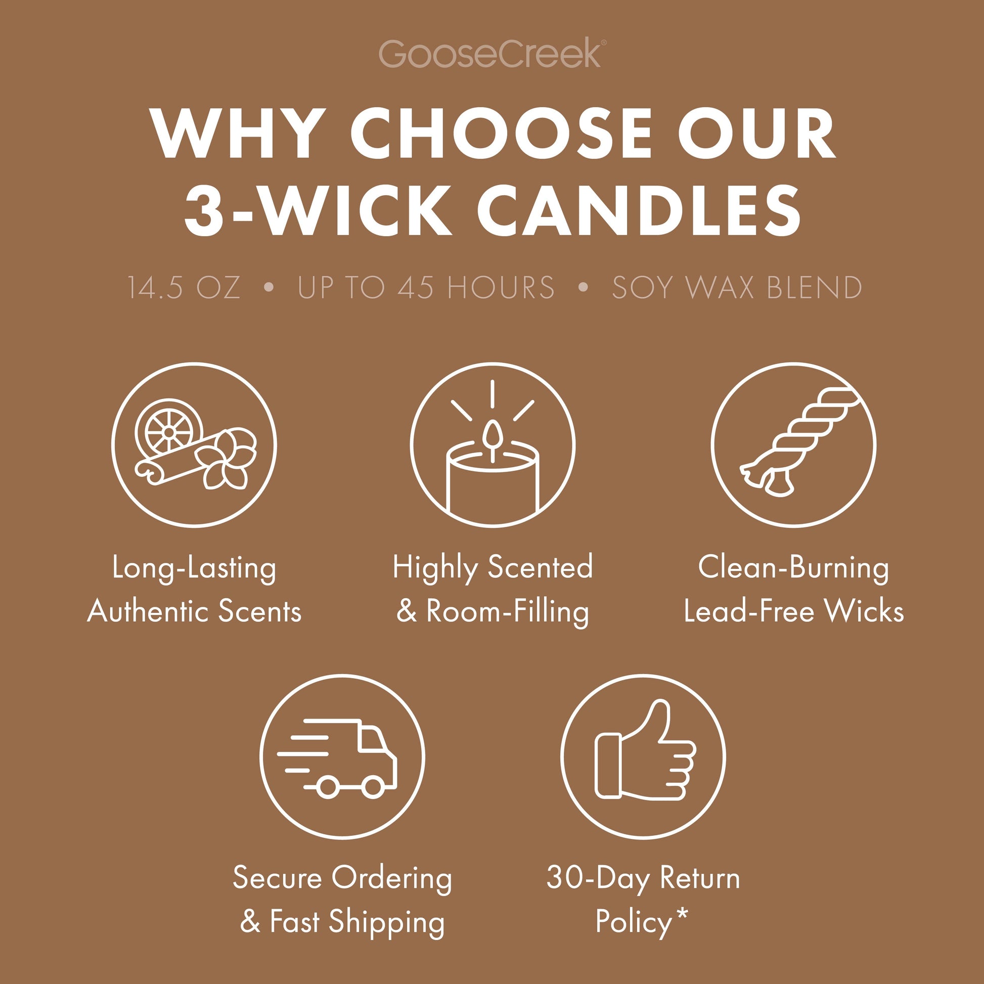 Warm Coconut Sands 3-Wick Candle
