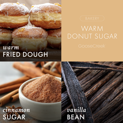 Warm Donut Sugar 3-Wick Candle