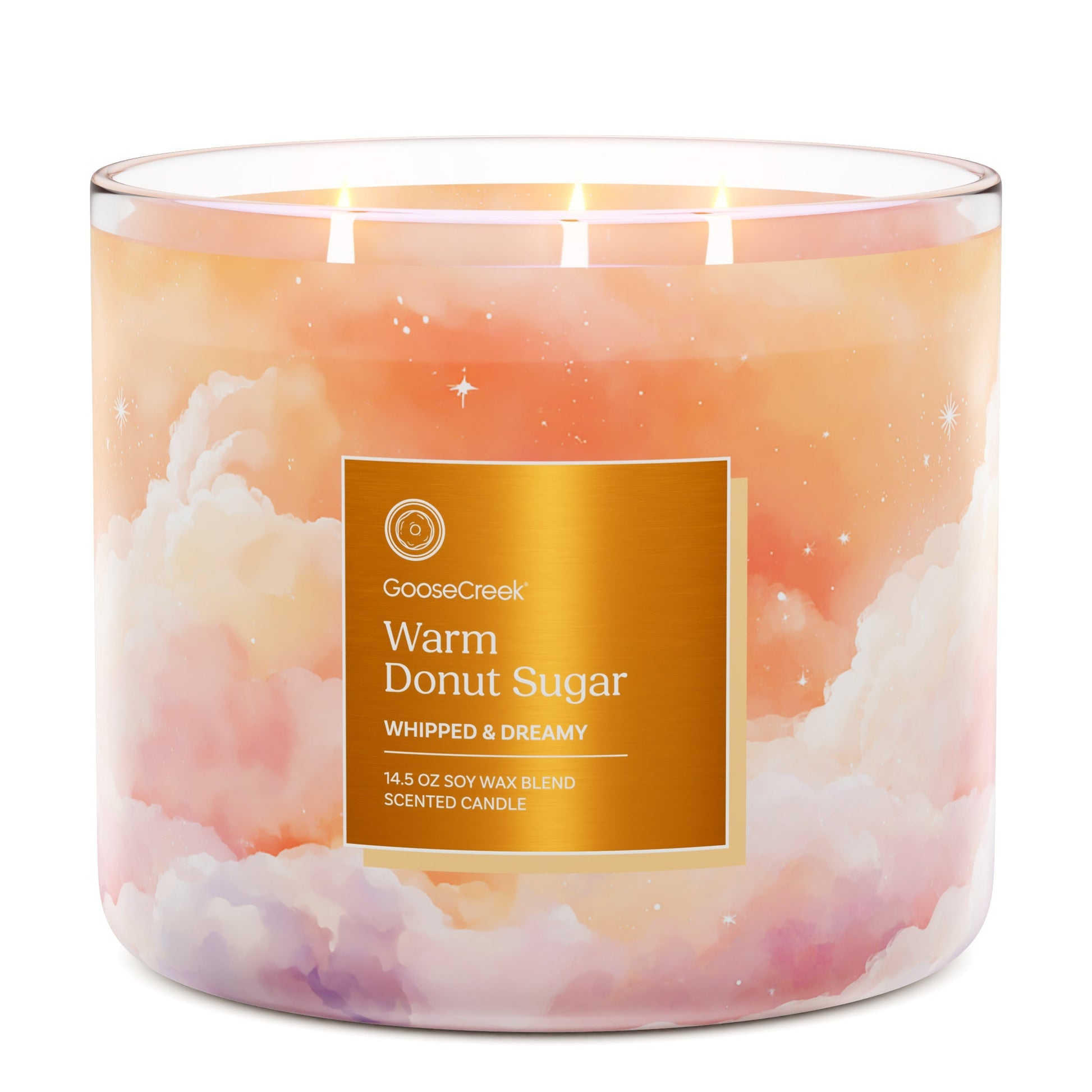 Warm Donut Sugar 3-Wick Candle