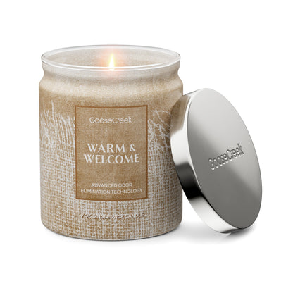 Warm & Welcome Odor Eliminating 7oz Single Wick Candle