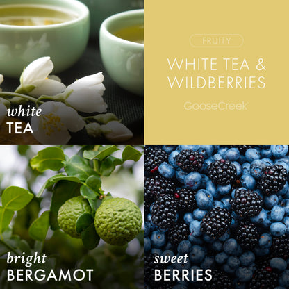 White Tea & Wildberries 3-Wick Candle