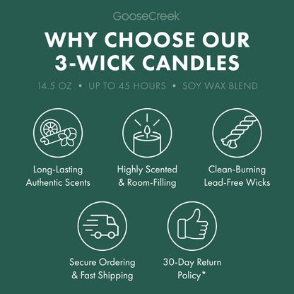 White Water Springs 3-Wick Candle