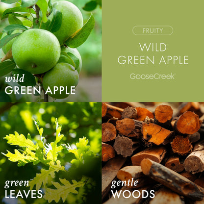 Wild Green Apple Odor Eliminating 3-Wick Candle
